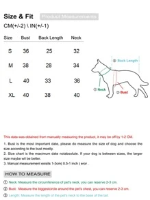 1pc Bear Print Hooded Pet Pajama - Grey - View 3