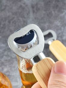 4pcs Wooden Beer Opener,Bottle Opener,Beer,Can Opener - Beige - View 5
