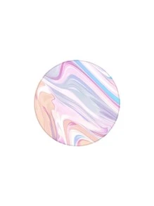 1 Pack Cell Phone Stand,Collapsible Cellphone Finger Grip Foldable Holder For Phones,Pink Lip Kiss Glitter Leopard Rose Gold Marble Dog Footprint - Multicolor - View 2