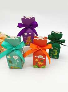 9入組恐龍圖案隨機禮物盒 - 彩色 - 查看 4