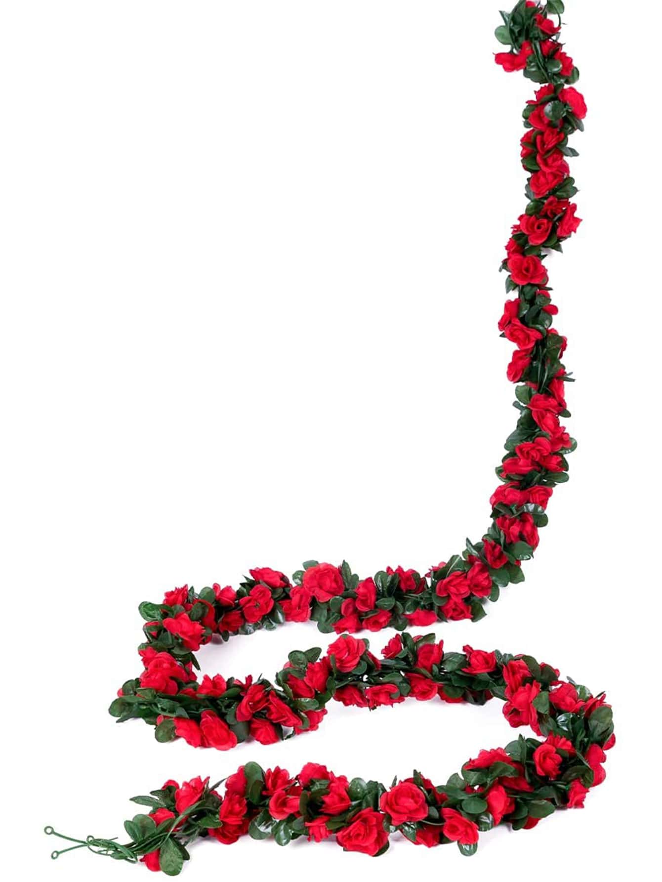 Dây leo hoa hồng nhân tạo (1/3 chiếc), trang trí địa điểm tổ chức đám cưới, trang trí tường phòng ngủ, phòng khách, phòng tắm, trang trí ngoài trời, sân vườn, trường học, tiệc sinh nhật, trang trí nhà cửa ngày Valentine, Giáng sinh, Năm mới, Lễ tốt nghiệp.