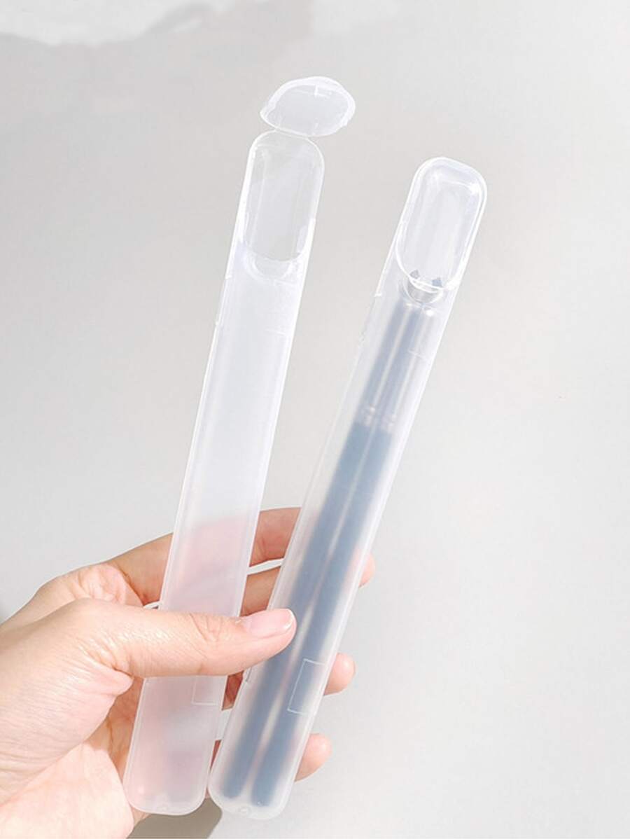 1个透明化妆刷收纳盒，女士礼物，圣诞礼物，女士送礼佳品