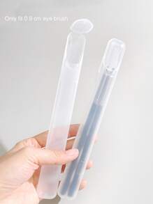 1个透明化妆刷收纳盒，女士礼物，圣诞礼物，女士送礼佳品