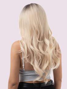 長款卷人造假髮 - 彩色 - 查看 5