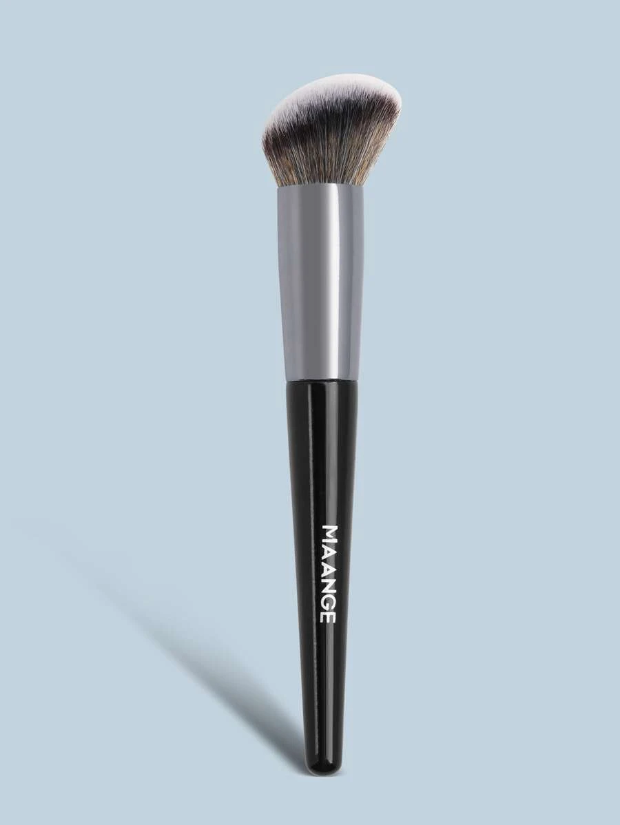 MAANGE 1pc Oversized Roung Head Blush Brush,Makeup Tools With Soft Fiber For Easy Carrying,Brush