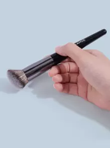 MAANGE 1支装超大圆头腮红刷，化妆工具，柔软纤维材质，方便携带，旅行必备，粉底刷、遮瑕刷、腮红刷、修容刷、古铜粉刷、散粉刷、粉底刷、腮红刷