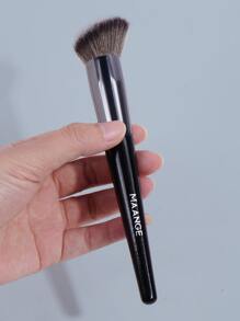 MAANGE 1支装超大圆头腮红刷，化妆工具，柔软纤维材质，方便携带，旅行必备，粉底刷、遮瑕刷、腮红刷、修容刷、古铜粉刷、散粉刷、粉底刷、腮红刷