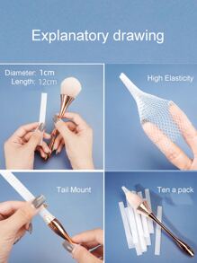 3PCS/8PCS/20PCS White Makeup Brush Protective Net Sleeves Reusable Expandable Mesh Brush Covers Bag,Room Decor, Bags,Makeup Bag,Vanity,Travel,Make Up Bag,Travel Essentials,Organizer,Storage,Travel Essential,Makeup Organizer,Makeup Bags,Make Up Organizer,Organiser,Toiletry Bag,Desk Organiser,Cosmetic Bag,Makeup Pouch,Make Up Organize,Vanity Accessories,Make Up Pouch,Make Up Bags,Jewellery Box,Pouch,Makeup Brush Holder,Brush Holder,Perfume Organiser,Pouch Bag