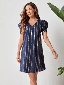 EMERY ROSE Đầm Hình học Thanh lịch - Nhiều màu - Xem 2