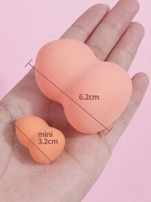 5入組化妝粉撲套裝 - 彩色 - 查看 4