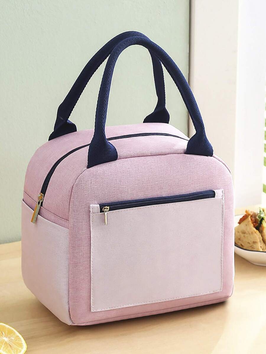 Túi đựng đồ ăn trưa 1pc màu - Nhiều màu - Xem 1