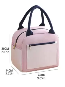 Túi đựng đồ ăn trưa 1pc màu - Nhiều màu - Xem 2
