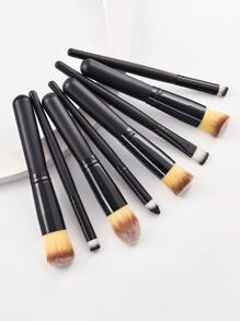 8pcs Makeup Brush Set,Brush Set,Makeup Brush Kit,Make Up Brush Set,Make Up Set Complete,Makeup Brush Set,Complete Makeup Kit,Brush Kit,Brushes Makeup Set,Makeup Gift Set - Black - View 2