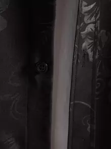 Manfinity RSRT Men Floral Print Shirt Without Tee - Black - View 4