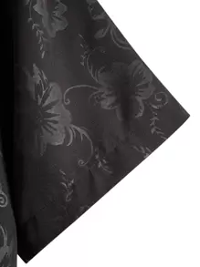 Manfinity RSRT Men Floral Print Shirt Without Tee - Black - View 8