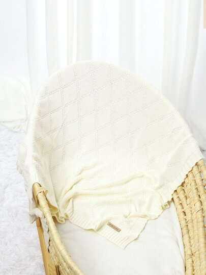 1pc Baby Solid Swaddling Blanket Love Valentine