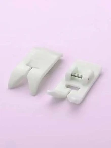 2pcs Plastic Sewing Machine Presser Foot - White - View 3