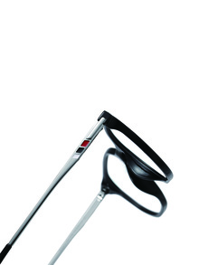 Men Acrylic Frame Glasses Clear Glasses Accessories - Black - View 3