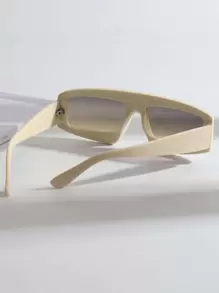 Unisex Fashionable Square Flat-Top Fashion Glasses For Summer Beach Vacation,Outdoor,Travel - Multicolor - View 5