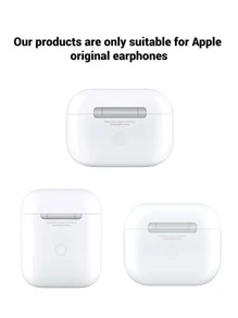 Heartbeat Print Case Compatible With AirPods - Multicolor - View 3