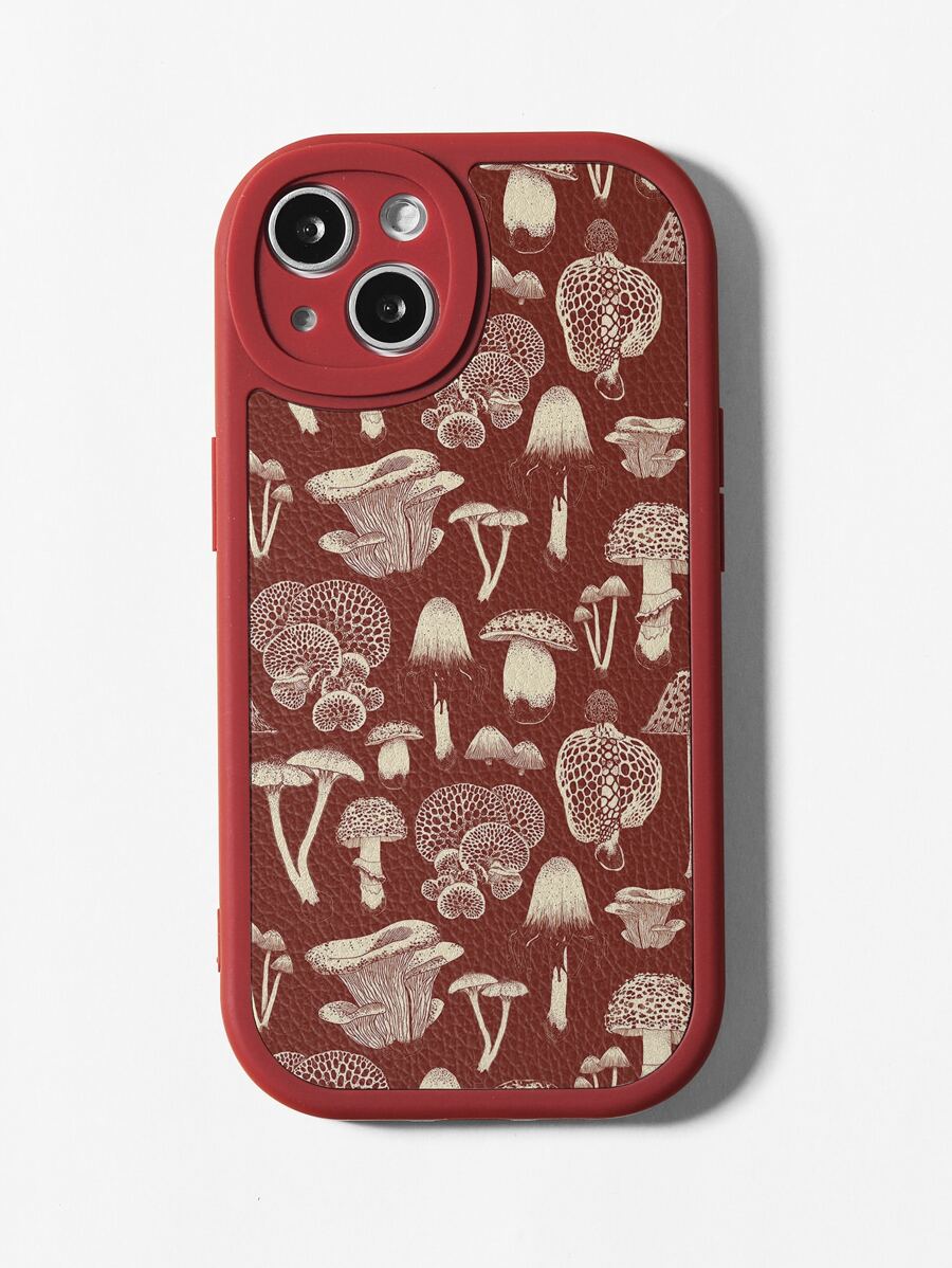 Caitlin Jane Ốp lưng điện thoại họa tiết nấm nghệ sĩ - Nhiều màu - Xem 1