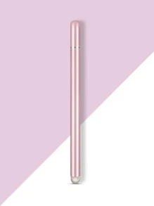 Lápiz capacitivo para tableta 2 en 1, multifunción, Compatible con iphone/teléfono Android, lápiz capacitivo para pantalla táctil - Rosa - Ver 3