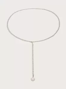 Ceinture chaîne à charme ronde élégante - Chaîne de plage de voyage pour femmes, fête, Halloween