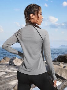 Easithlete Thumb Holes Raglan Sleeve Sports Long Sleeve Sweatshirt Fall  Sweatshirts