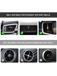 3 cái Rhinestone Trang trí Cửa khí Xe hơi Trim - Bạc - Xem 3