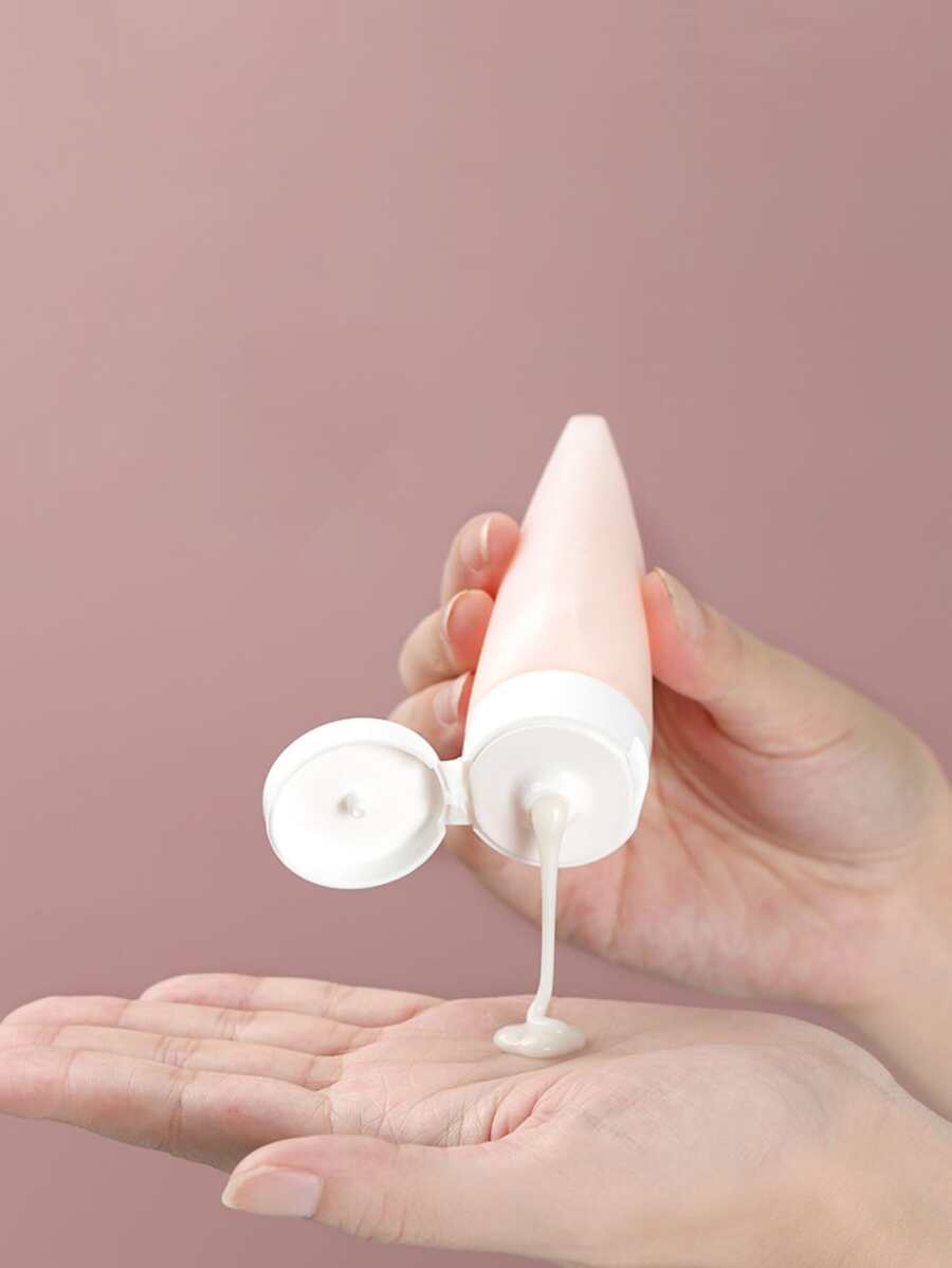 1個可攜式可補充的沐浴露瓶 - 粉色 - 查看 1