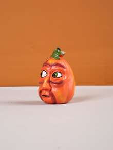 Decoración con dibujos animados calabaza - Naranja - Ver 2