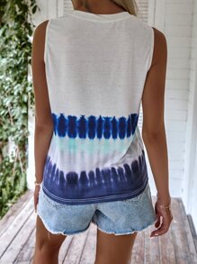 Top tank de tie dye - Multicolor - Ver 2