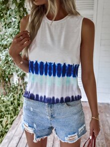 Top tank de tie dye - Multicolor - Ver 6