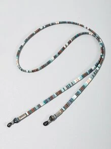 Boho 2pcs Colorful Bohemian Style Fabric Sunglasses Chains Set, Retro Eyewear Decorative Strap,Glasses Anti Loss Rope For Women And Girls Glasses Accessories For Women - Multicolor - View 5