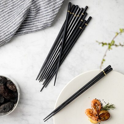 2 chiếc đũa kim loại chi tiết, nhà bếp, quà tặng Giáng sinh