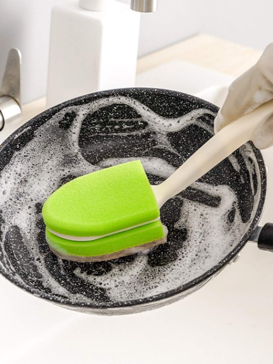 Cepillo de limpieza con mango largo - Multicolor - Ver 1