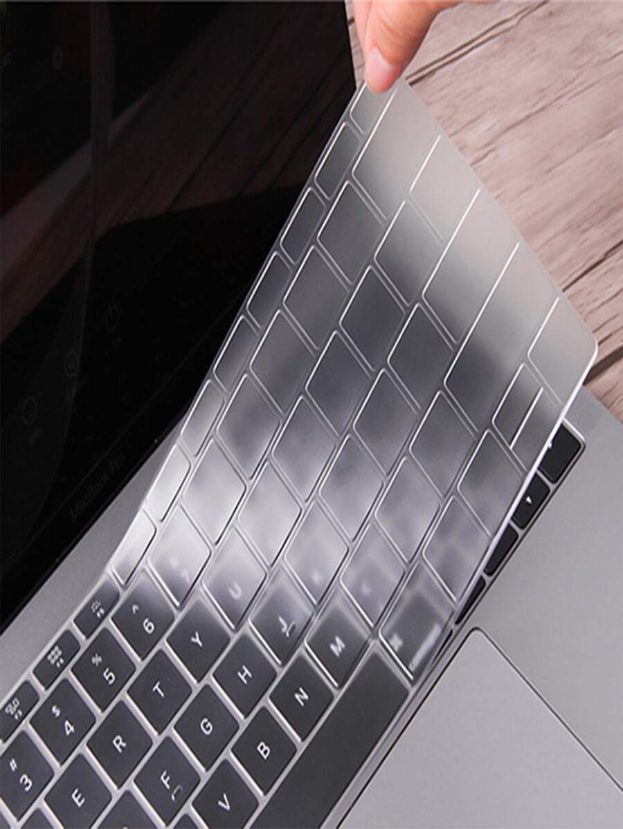 Keyboard Skin Compatible With Macbook - Clear - View 1