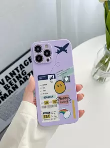WeiMi 美學拼貼手機外殼 - 紫色 - 查看 1