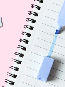 6支/套軟尖熒光筆淺色卡哇伊記號筆DIY相冊日記熒光筆學生文具 - 彩色 - 查看 2