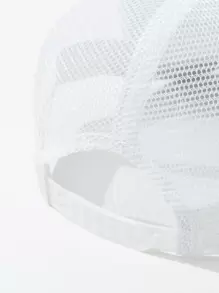 1 szt. Męska listowa graficzna oddychająca czapka typu trucker, na zewnątrz