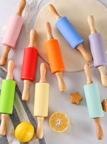 1入組隨機色擀麵杖 - 彩色 - 查看 1