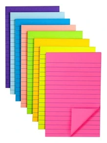 1入組隨機色便利貼 - 彩色 - 查看 1