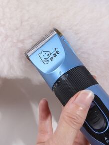 nicovaer 10 piezas Máquina de peluquería para mascotas Set - Azul - Ver 2