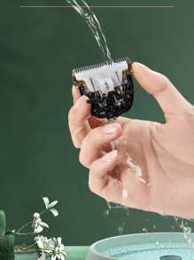 nicovaer 10 piezas Máquina de peluquería para mascotas Set - Azul - Ver 6