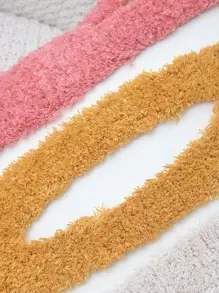 1pc Letter Graphic Tufted Cushion Cover Without Filler - Multicolor - View 5