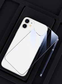 3pcs Tempered Glass Phone Screen Protector Set Compatible With iPhone 15/15Pro/15Plus/15Promax