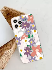 Flower Print Phone Case - Multicolor - View 2