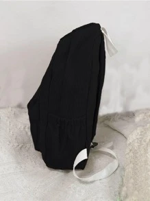 Mochila Funcional Minimalista De Veludo Leve E Casual De Negócios, Bolsa Escolar Para Pós-Graduação, Meninas Adolescentes, Calouros, Alunos Do Segundo Ano, Júnior E Sênior Na Faculdade, Universidade E Ensino Médio Para Meninas Adolescentes Mulheres Estudantes Universitários, Novatos E Trabalhadores De Colarinho Branco Perfeito Para Escritório, Faculdade, Trabalho, Negócios, Deslocamento Diário, Atividades Ao Ar Livre, Viagens, Passeios