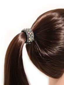 水鑽裝飾頭髮配飾 - 彩色 - 查看 2