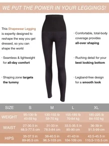 High Waist Tummy Control Butt Lifting Thigh Slimmer Shapewear Pants